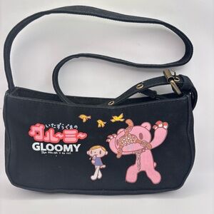 SOLD Gloomy Bear Shoulder Bag Gloomy Bear Purse Gloomy Bear Bag Gloomy Bear Goth